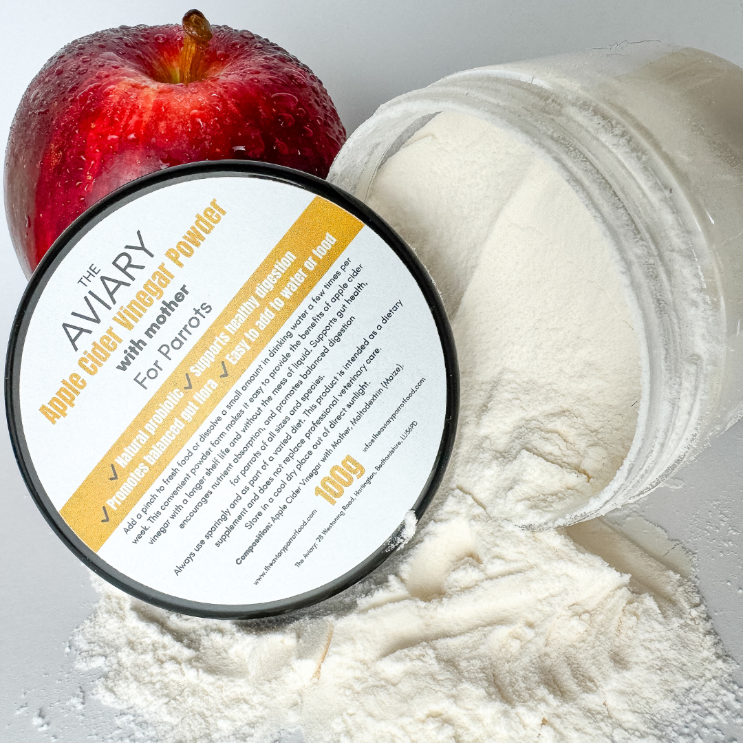 Apple Cider Vinegar With Mother Powder For Parrots