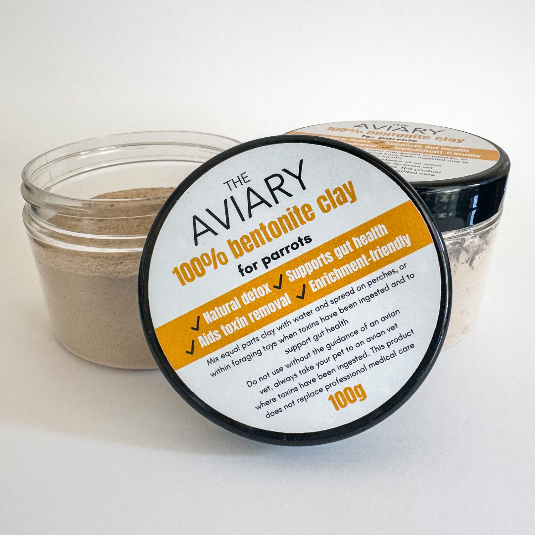 100% Calcium Bentonite Clay For Parrots