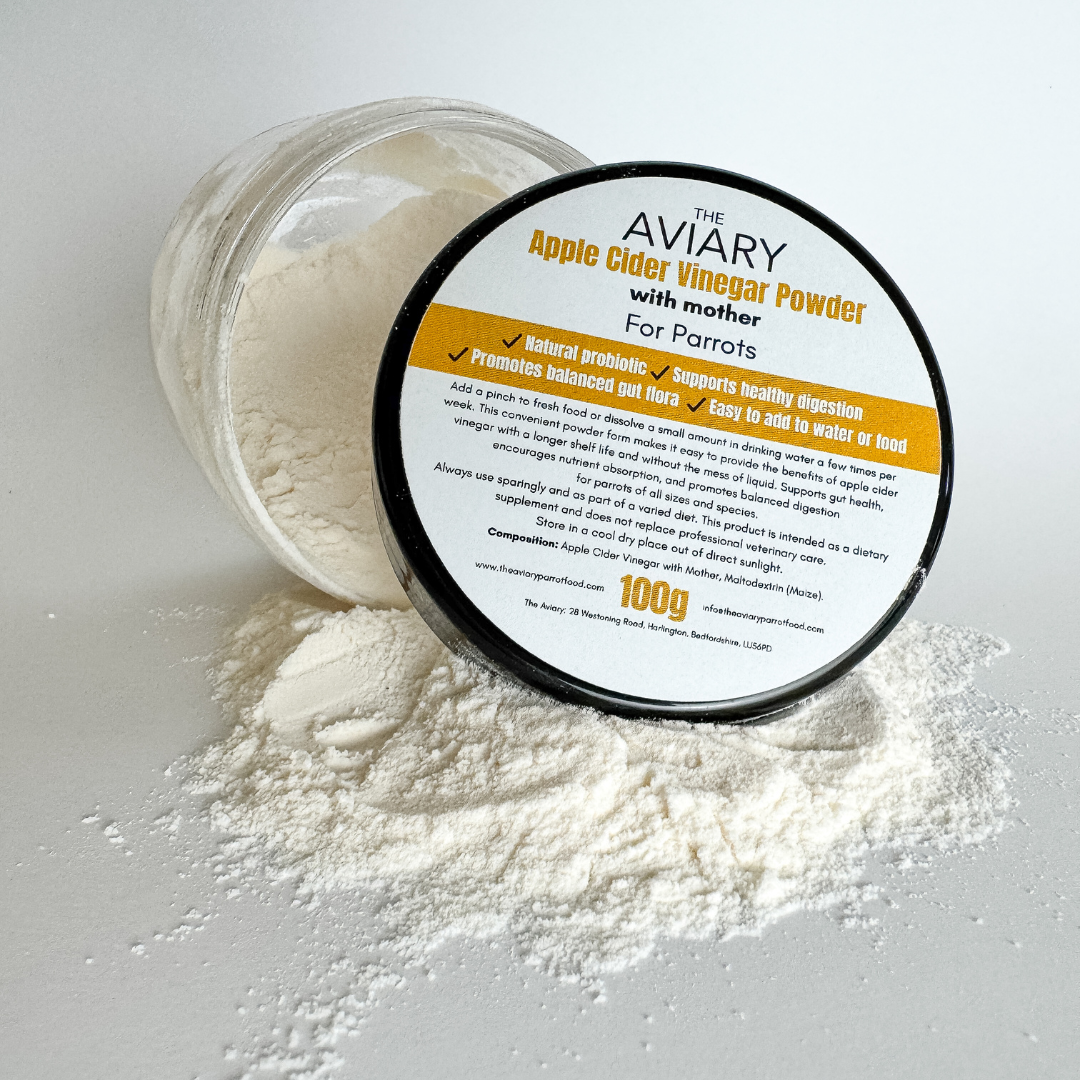 Apple Cider Vinegar With Mother Powder For Parrots