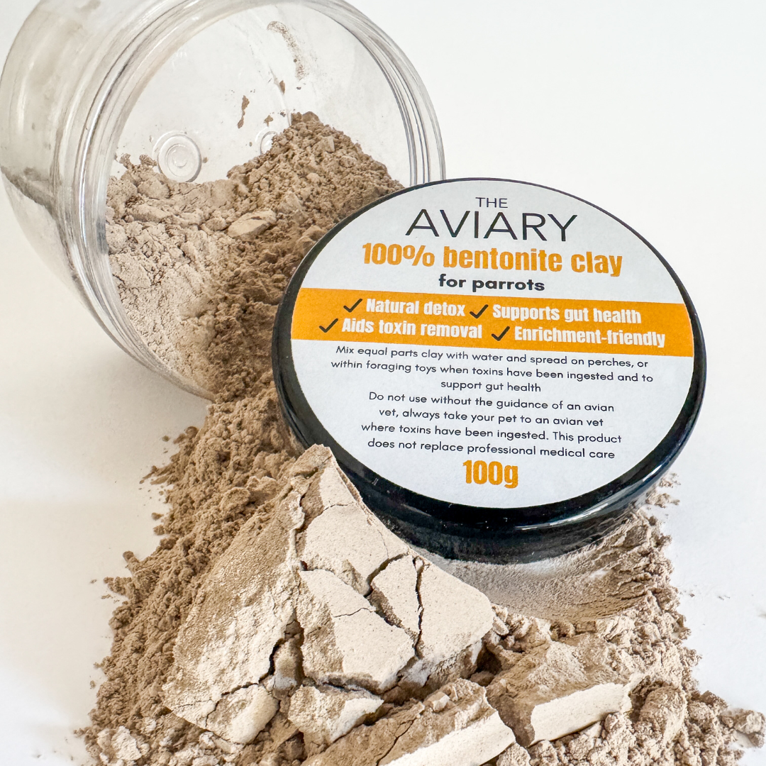 100% Calcium Bentonite Clay For Parrots