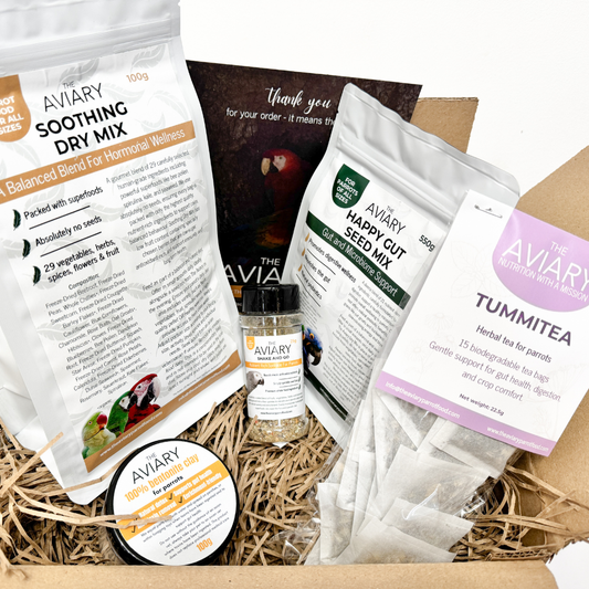 Healthy Parrot Food Starter Pack - The Aviary Parrot Food