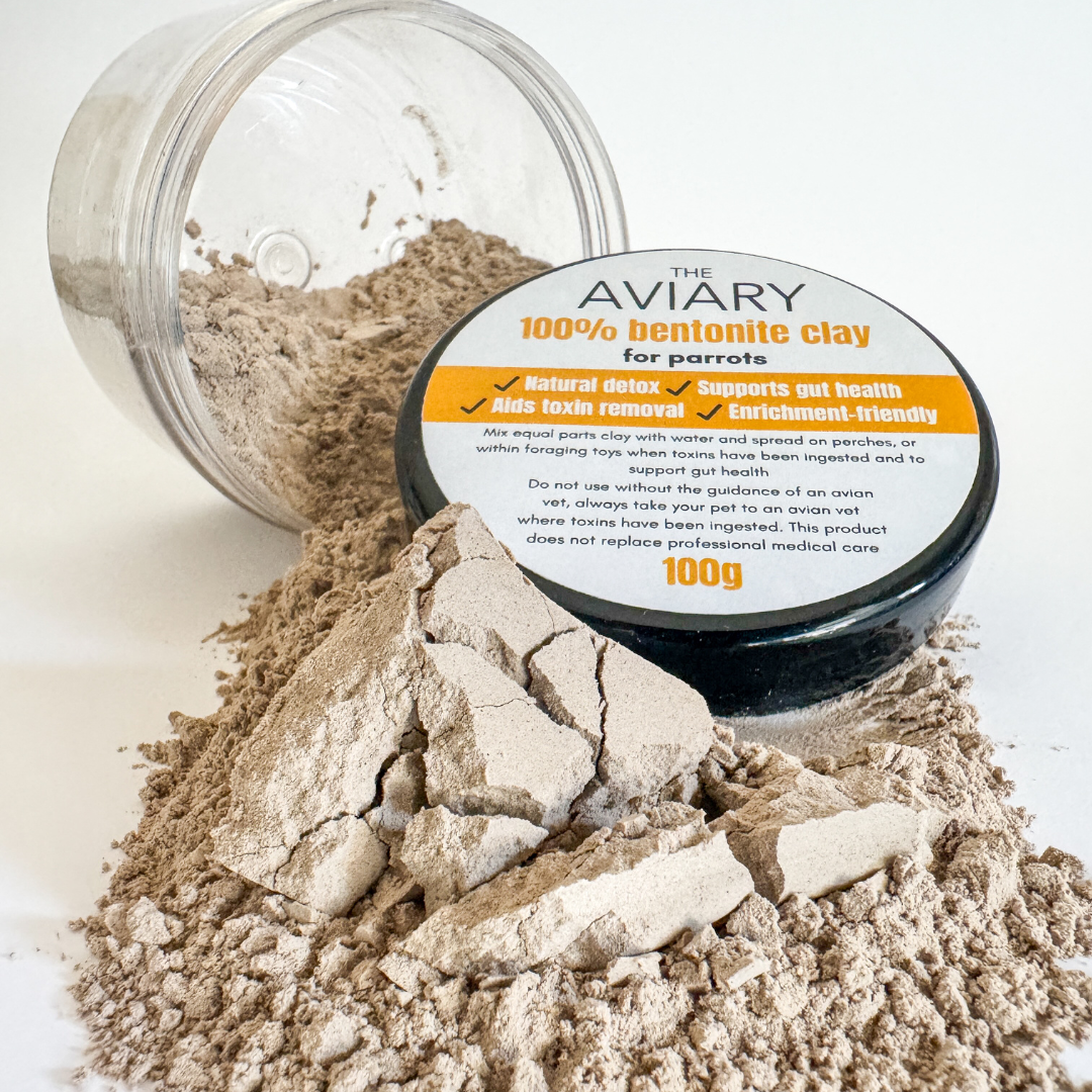 100% Calcium Bentonite Clay For Parrots