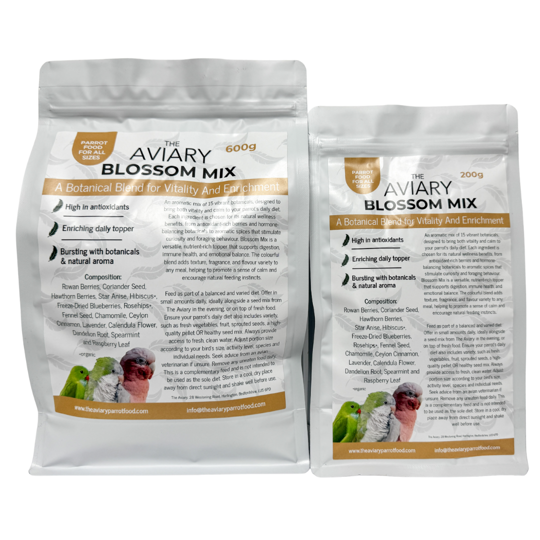 Blossom Mix Floral Topper For Parrots