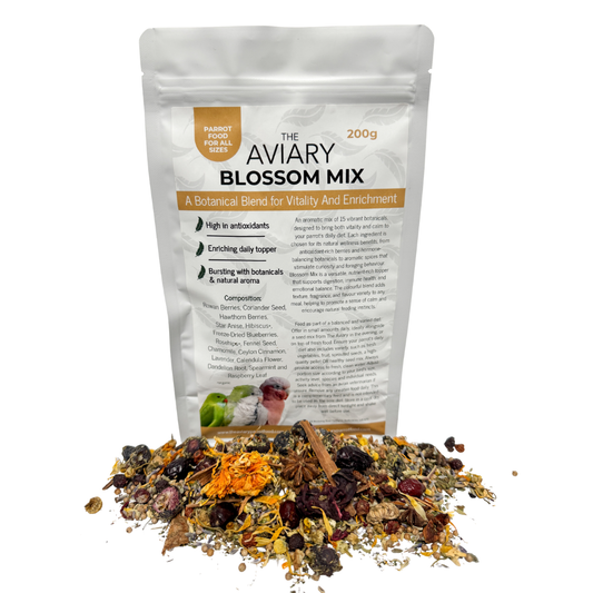 Blossom Mix Floral Topper For Parrots