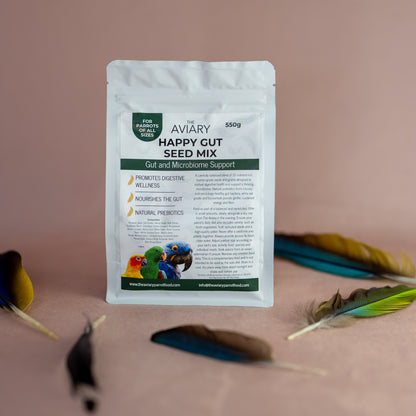 Healthy varied seed mix for parrots