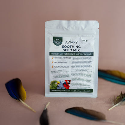 Soothing Seed Mix For Parrots - The Aviary Parrot Food
