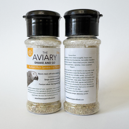 Shake and Go Nutrient Topper For Parrots