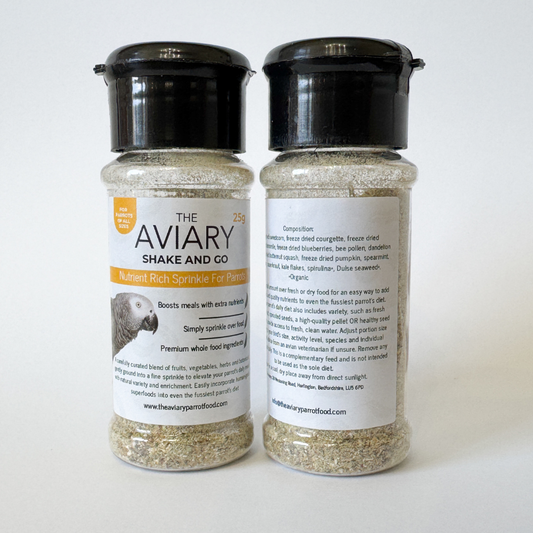 Shake and Go Nutrient Topper For Parrots